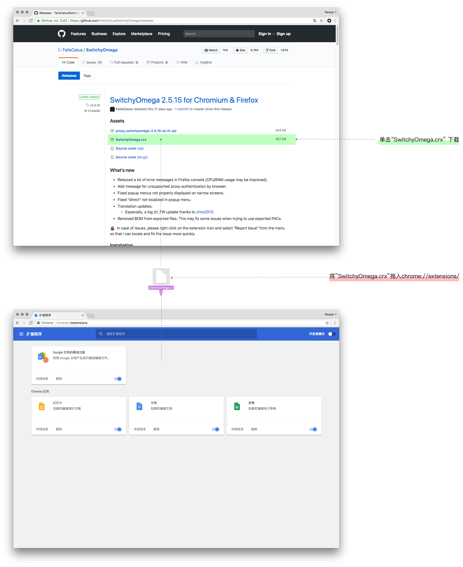 Chrome 浏览器 + Proxy SwitchyOmega 如何设置